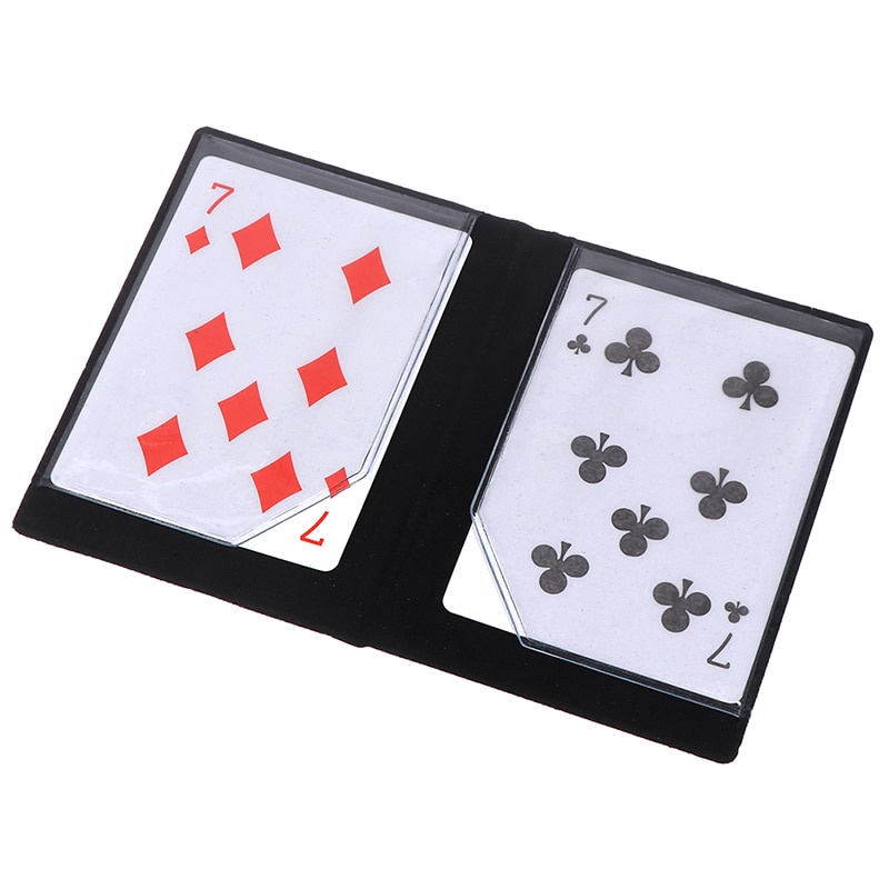 Optical Wallet Card Appearing Magic Tricks Wallet Melting With Magnet Card Street Stage Close Up Magic Illusion Mentalism