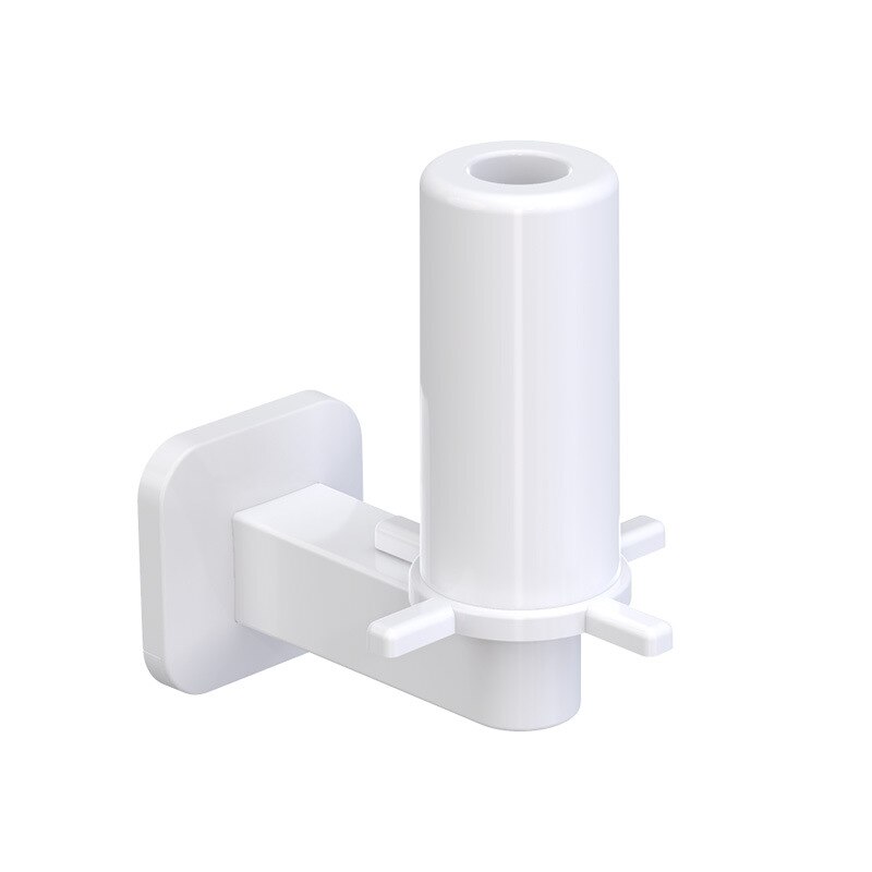 Vertical Type Holder Hole Punched Toilet Kitchen Roll Stand Wall Hanging Hand Paper Rack Simple Toilet Paper Holder: All White
