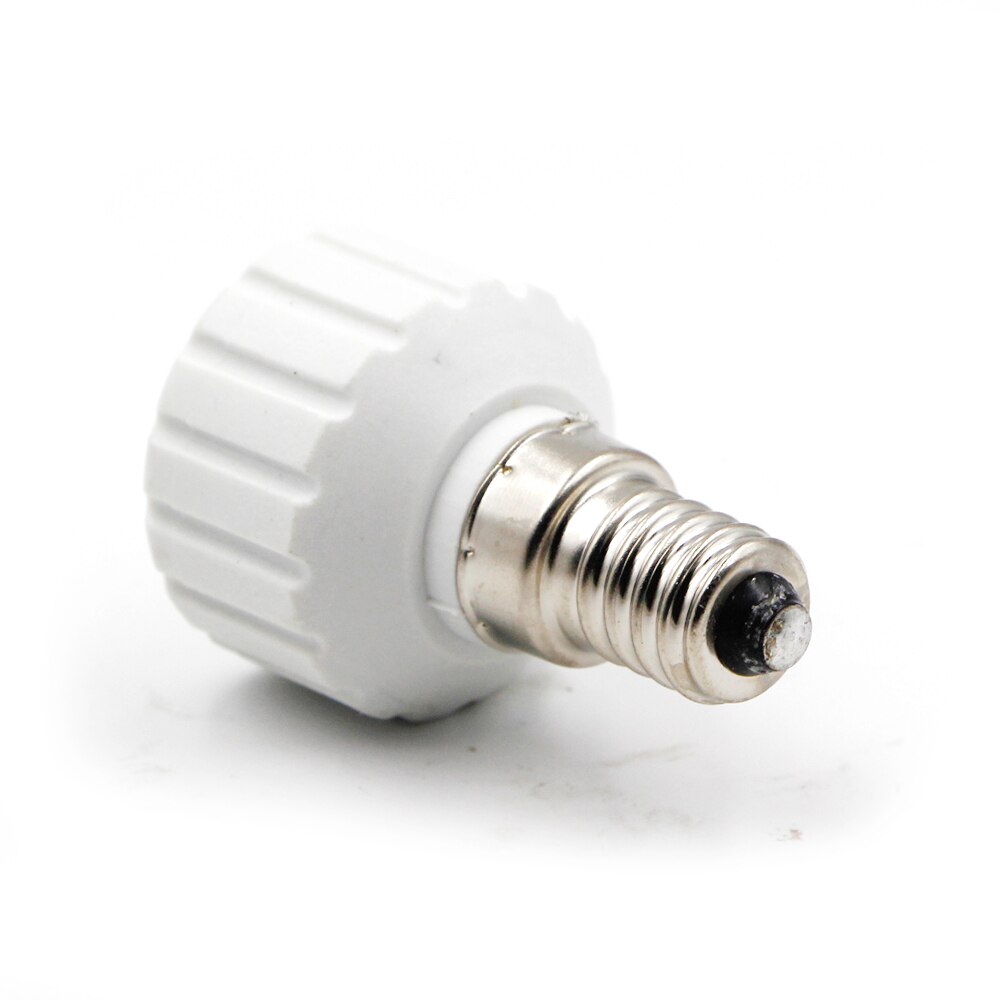Bases de lámpara LED E14 a GU10, portalámparas, bombillas LED E14 a GU10, adaptador de enchufe de tornillo ignífugo, accesorios convertidores