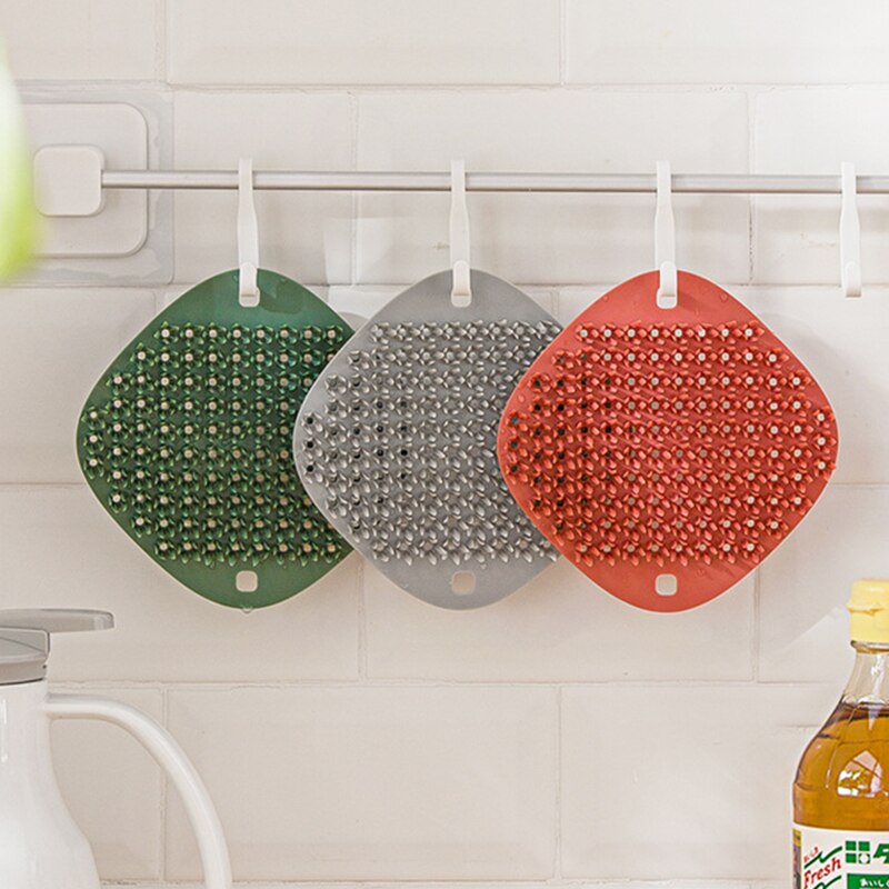 Bamboe Afwasborstel Set, 4 Stuks Sisal Houten Scrubborstel Voor Gerechten Duurzame Groenteborstel Scrubber Voor Voedsel Natuurlijke Ronde Houtreiniging Keuken Wok B