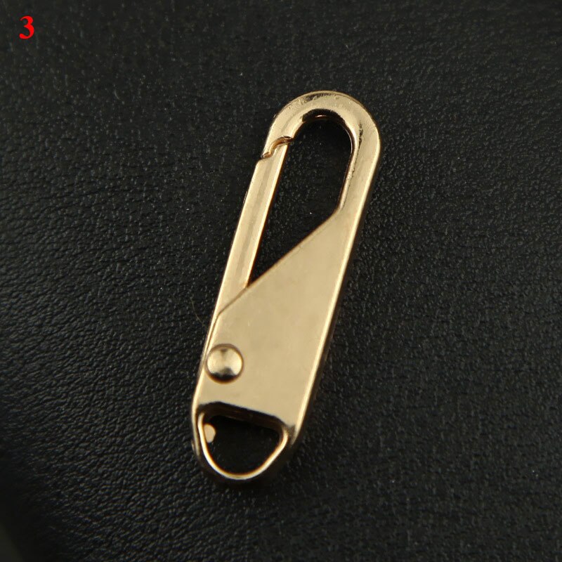 Down Jacket Coat Zipper Puller Detachable Zipper Puller Bag Zipper Head Luggage Accessories Metal Zipper Puller Solid Color: 3