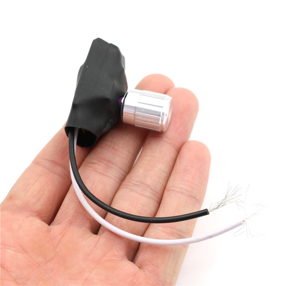 2 Way 220V 1A/3A Gold/Silver Tone Table Lamp Full Range Dimmer Rotary Switch: Silver / 1A