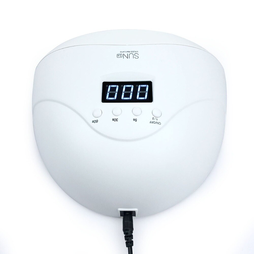 Uv Lamp Zon Een 48W Nagel Droger Gel Polish Curing Met Bodem 30 S/60 S/99 S Timer Lcd Display Sneldrogend Gel Polish Lamp