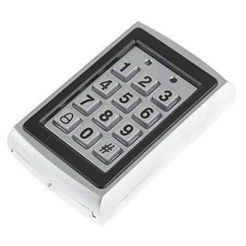 RFID Card Metal Case Keypad 125khz Proximity Card Entry Lock Door Access Control System Waterproof Wiegand Input