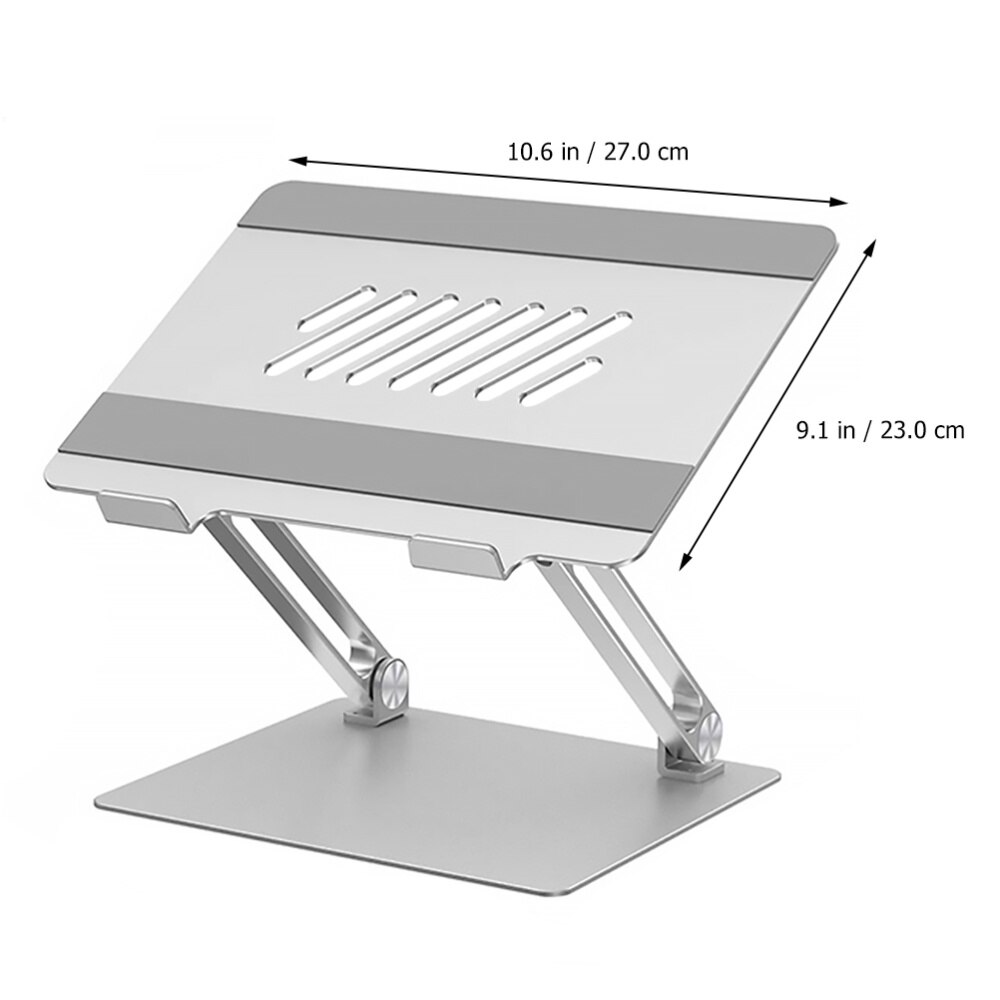 Soporte de aleación de aluminio para ordenador portátil, estante de soporte de refrigeración para portátil, grueso, antideslizante