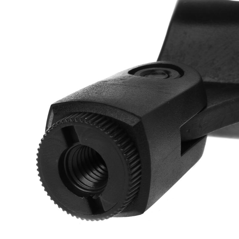 Plastic Flexible Clamp Clip Holder Mount Microphone Mic Stand Accessory