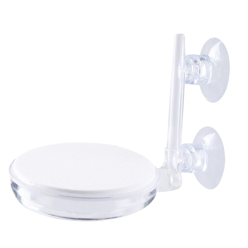Quiet Tiny Bubbles Oxygen Diffuser Fish Tank Aerator Atomizer Aquarium Air Stone Round Ponds High Dissolved With 2 Suction Cup: Diameter 6cm