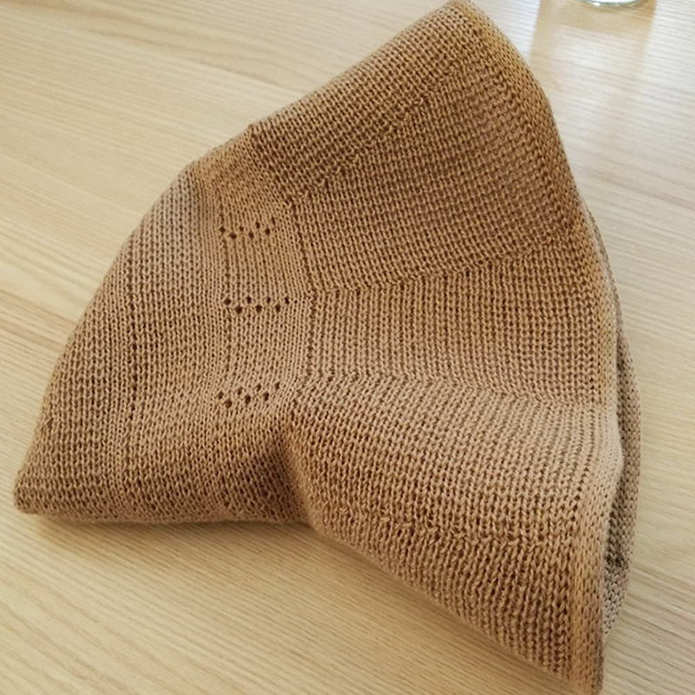 Womens Witch Hat Knitted Cap Halloween Party Masquerade Cosplay Costume -MX8