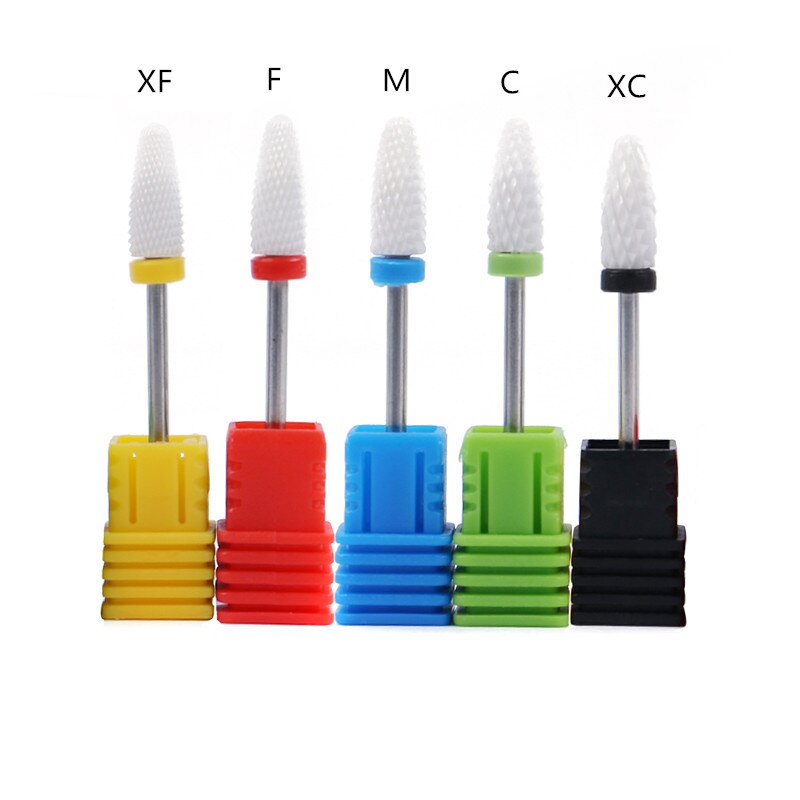 Limes à ongles électriques, forets à ongles, fraises pour manucure, broyeur en céramique, polissage des ongles, pédicure, tête de ponçage, outils pour nail art