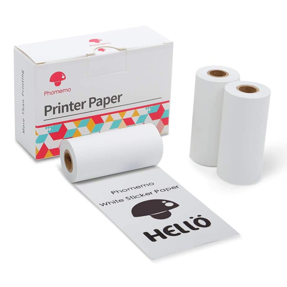 Phomemo Thermisch Papier Voor Phomemo M02/M02S/M02Pro Mini Pocket Printer Printable Thermische Sticker Rolling Papier Printer Stickers: 2 Years Sticker