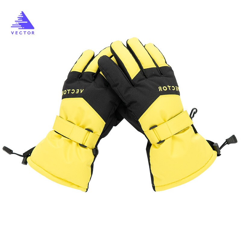 Meisjes jongens waterdichte warme handschoenen fietsen sneeuw kinderen winddicht skiën snowboard handschoenen winter thermische skihandschoenen: Kleur 06