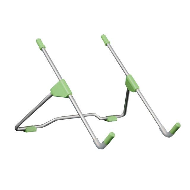 Laptop Holder for MacBook AirPro Adjustable Foldable Aluminium Alloy Support Base Notebook ,Laptop Stand for PCNotebook: Green