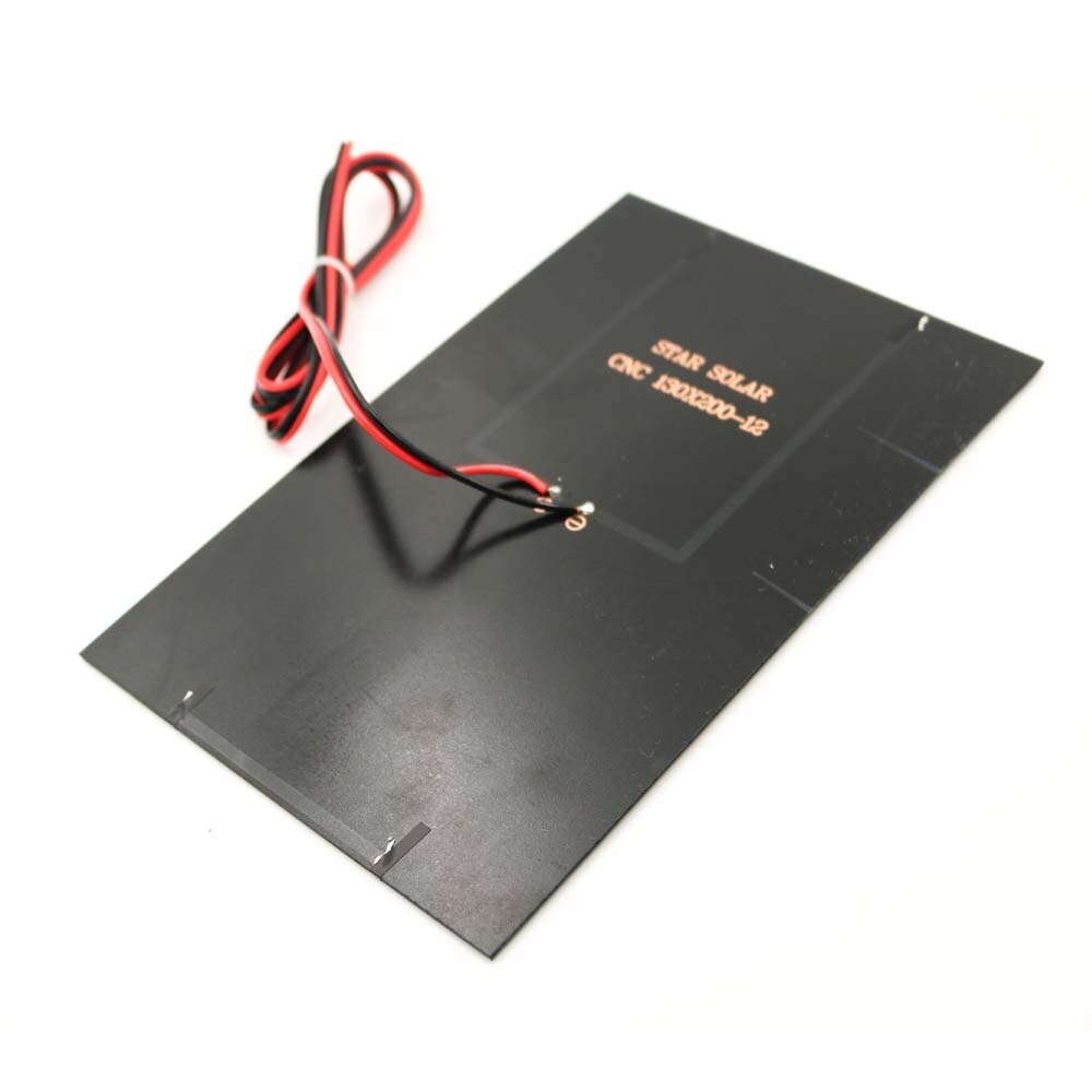 12V 4.2W Mini Solar Cell Solar Panel Standard Epoxy Polycrystalline Silicon with 100cm extend wire