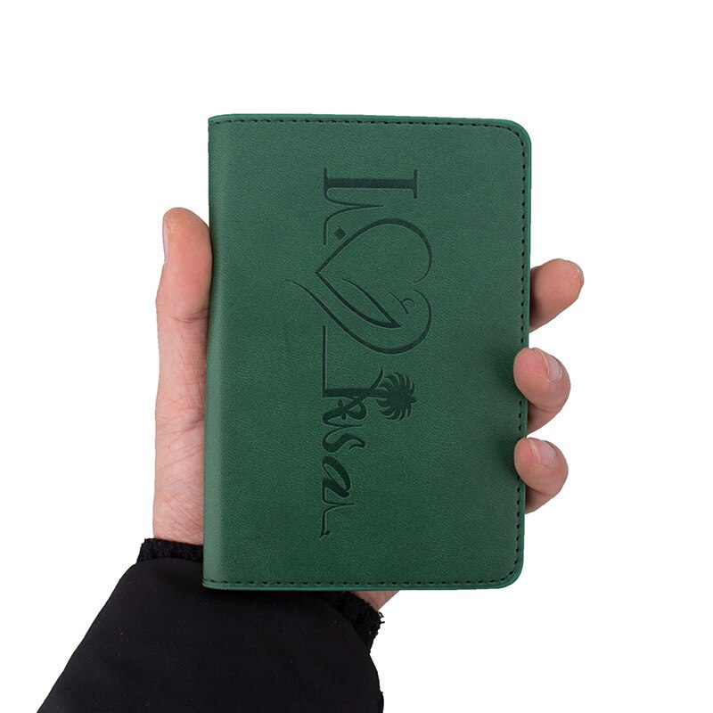 Zoukane Embossing Arabische-Israëlische Stad Shate Passport Cover Case Id Houder Traverl Accessoires Paspoort Portemonnee Clip ZSPC38