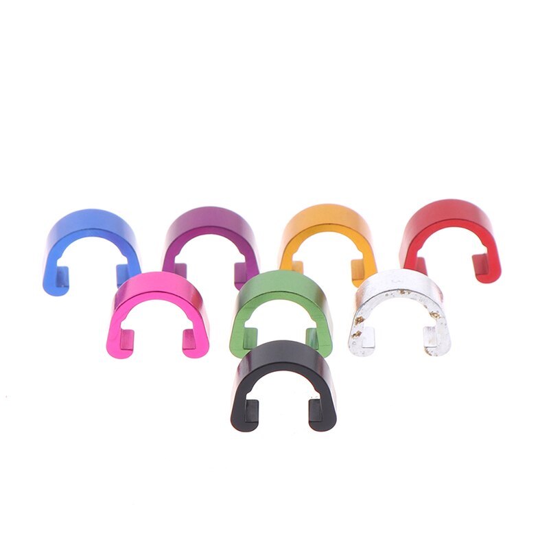 10pcs Bicycle Brake Derailleur Cable Line Ring Clasp C Tubing Seat Frame Fixed