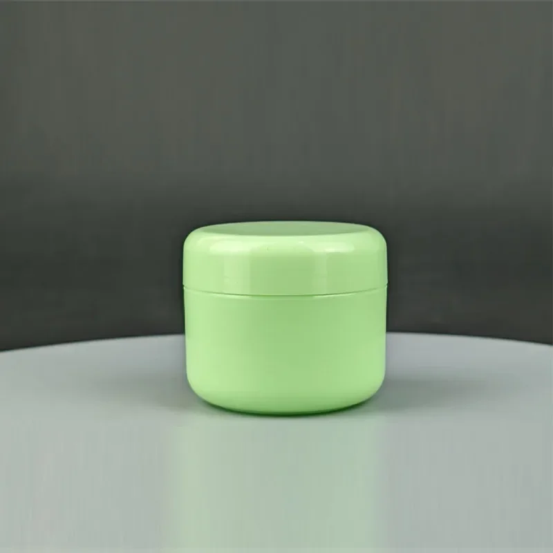 50 stuks/verpakking 10g 20g 30g 50g 100g navulbare roze plastic lege make-uppotjes/potjes/reisverpakkingen voor gezichtscrème, lotion en cosmetica: Donkergrijs / 12ml