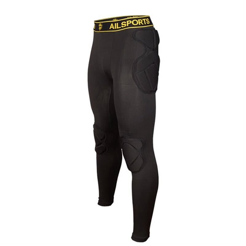 Pantalon de gardien de but de Rugby pour hommes pantalon d'entraînement de Football EVA éponge pantalon de Football genouillère protection de hanche pantalon de survêtement respirant