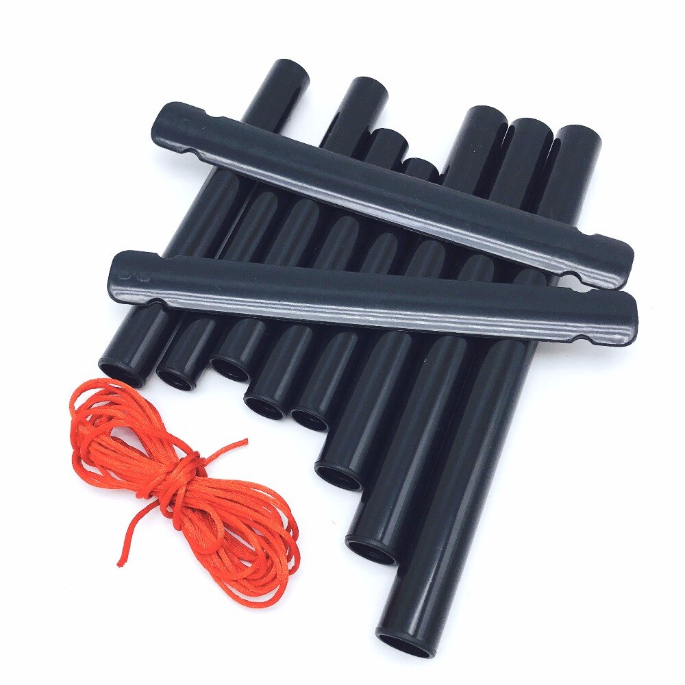 Barns handgjorda panflöjt diy orff musikleksaker abs plast 8 rör flöjt musikinstrument faderskapshjälpmedel xiao barnleksak