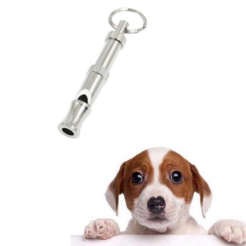 Puppy Pet Dog Whistle Two-tone Ultrasonic Flute Stop Barking Sound Repeller