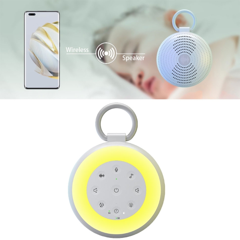 White Noise-geluidsapparaat voor baby's met 2000mAh-batterij White Noise-apparaat voor baby's