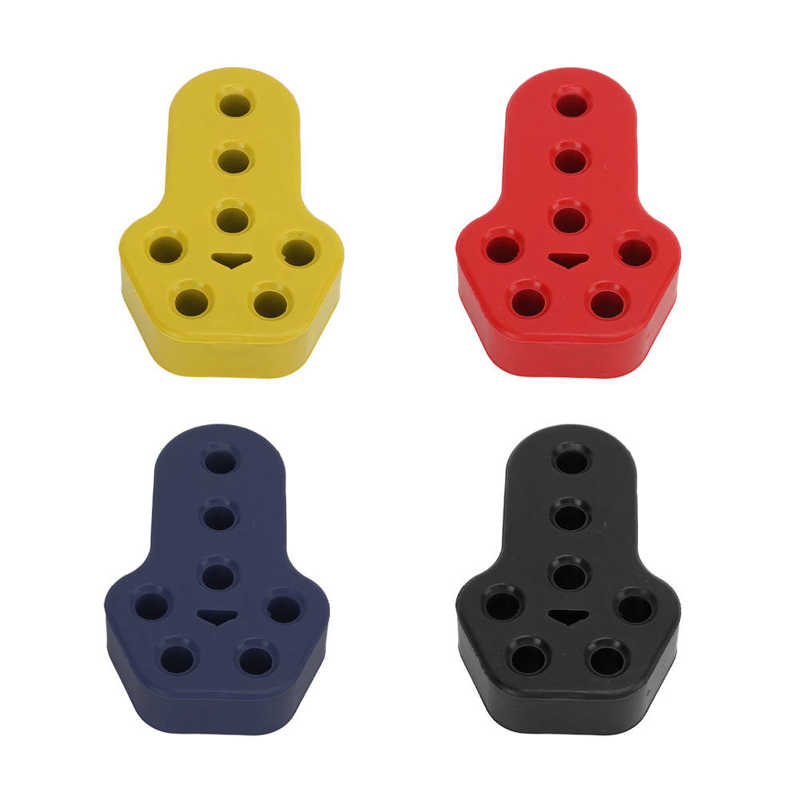 Muffler Rubber Insulator High Temperature Resistant Car Exhaust Hanger Bushing Easy To Install for Chassis for Pipe Bracket