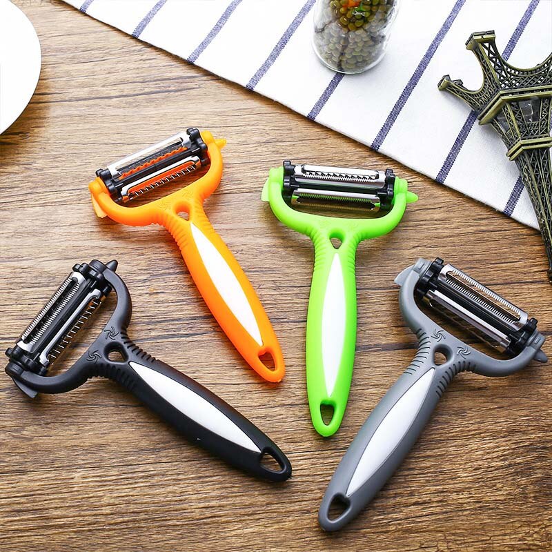 360 Degree Rotary Multifunctional Kitchen Tool Vegetable Fruit Potato Carrot Peeler Grater Turnip Cutter Slicer Melon Gadget Q28: Default Title