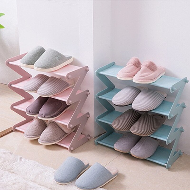 Folde enkle sko rack sko bøjle taske opbevaring hjem væg dør hængende skab holder støvler arrangør gang pladsbesparende