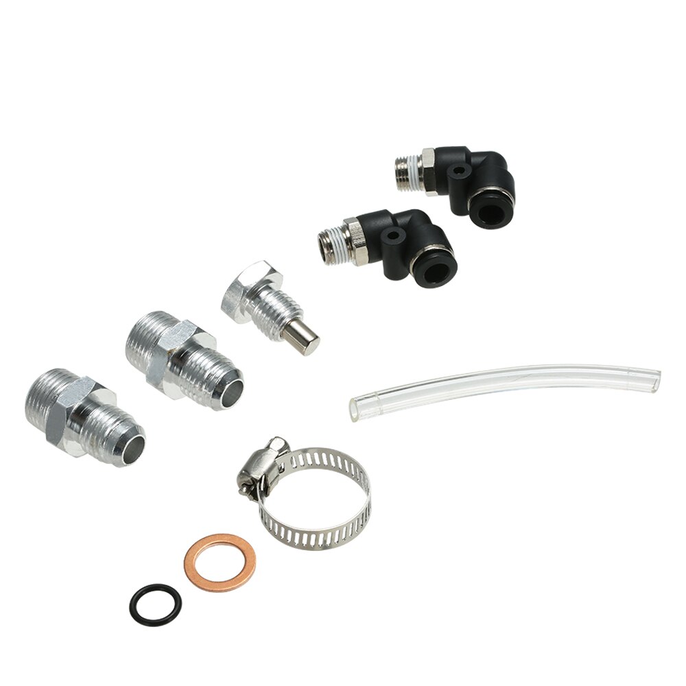 Universal Aluminum 0.5L Oil Breather Oil Catch Can Oil Reservoir Catch Can Tank with Breather Filter