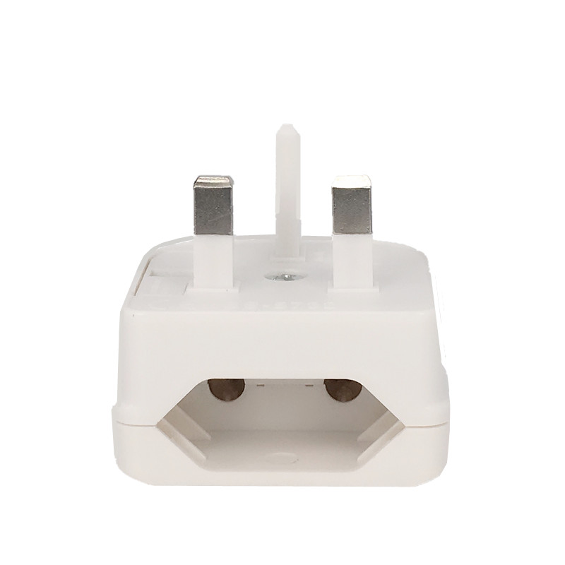 EU To UK SG Travel Adapter Type G Plug Adapter With Fuse European Euro To British Singapore Power Adapter AC Power Cord Outlet