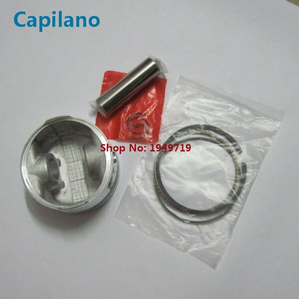 Kit de pistón para motocicleta YBR150 YBR125 con anillo de pistón modificado para gran cilindro YBR180 para yamaha 150cc YBR 150 diámetro 62mm + STD + tipo