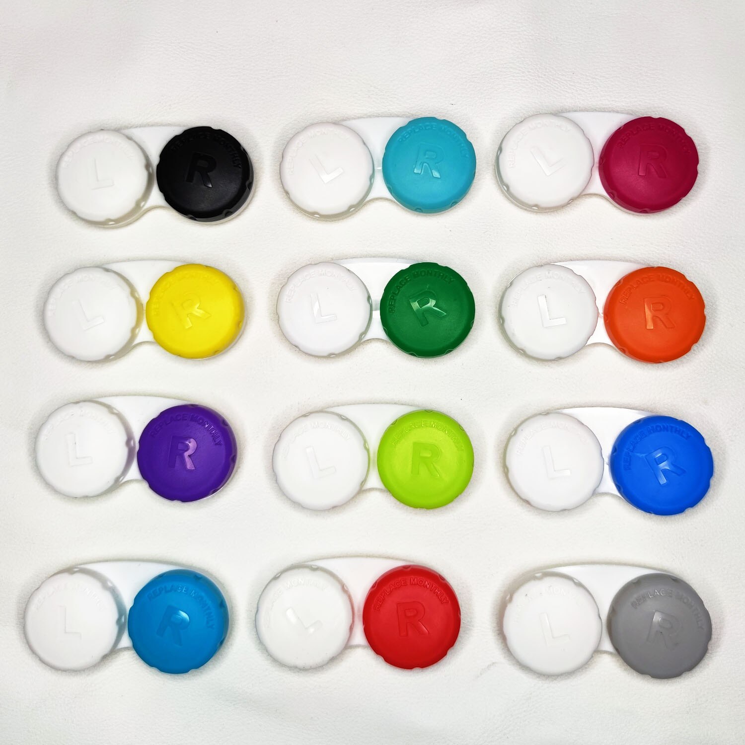 Candy Color Contact Lens Case Pocket Box Convenient Travel Box for Lenses Container CB0656