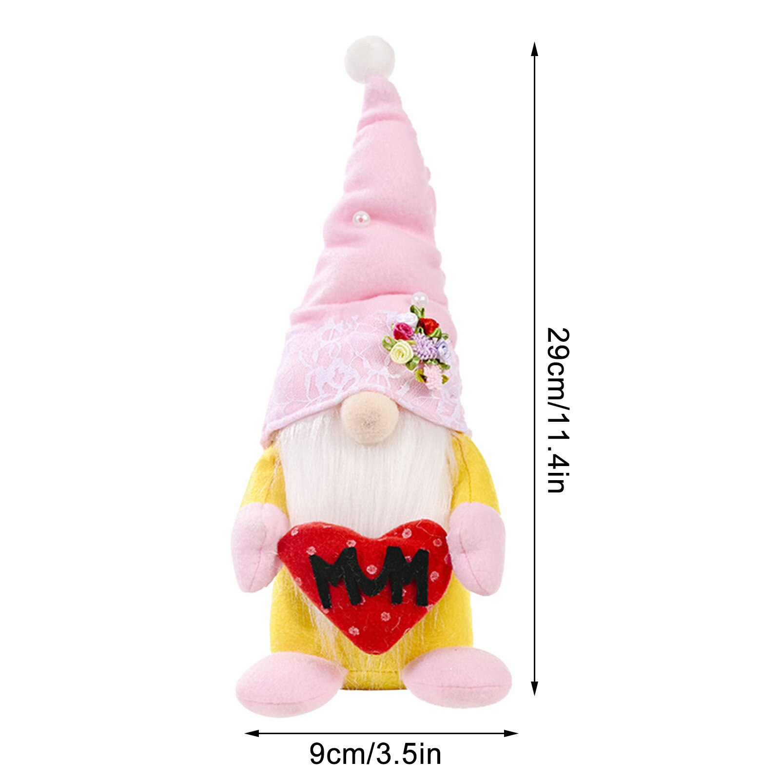 Spring Flowers Dwarf Gnome Mother's Day Gnomes Home Decoration Stuffed Soft Doll Cushion Sofa Pillow Xmas: K