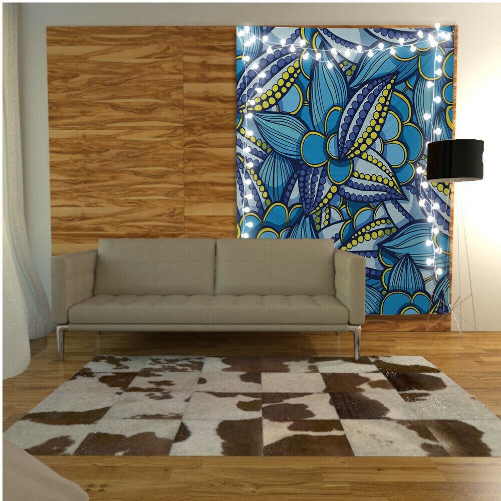 Bloem Patroon Tapestry Psychedelische Slaapkamer Home Decoratie