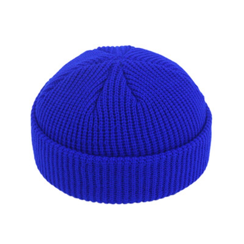Hip hop mössa vuxna män mössa vinter varma mössor ledig kort tråd kvinnlig ull stickad mössa kalott elastiska unisex mössor: 5