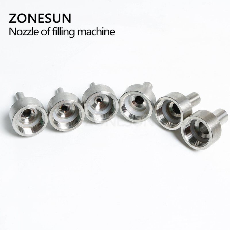 ZONESUN Düse für Füllung Maschine G1 4mm 6mm 8mm 10mm 12mm 14mm