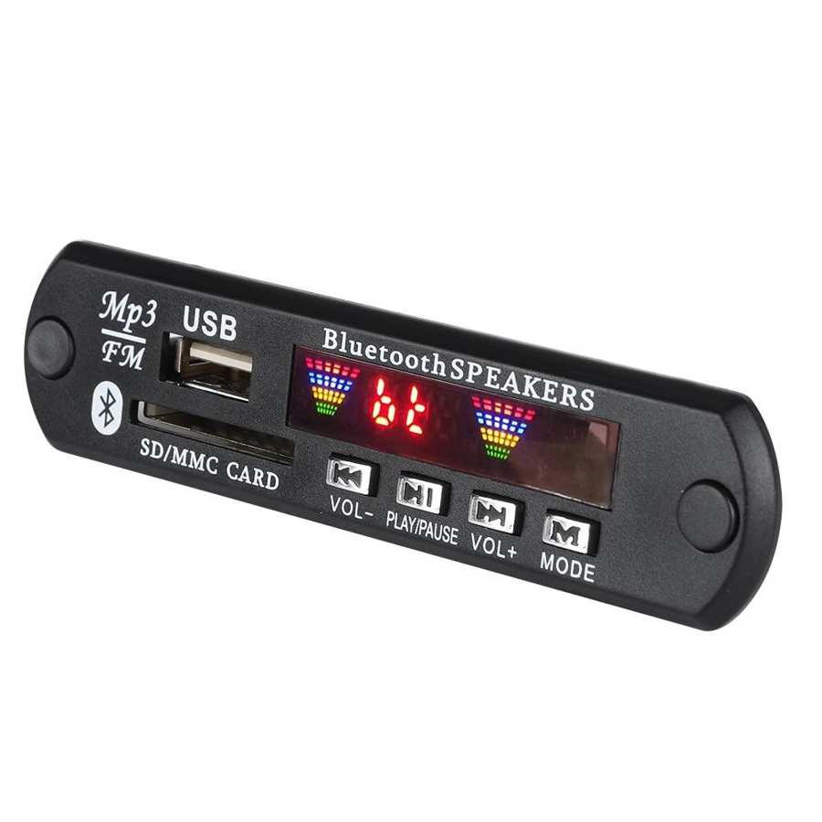 SDM01BT + U-DX 4 colores pantalla 5,0 FM APE FLAC Módulo de decodificación