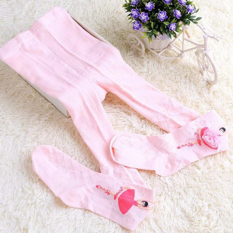 Medias de Ballet para niña, medias de algodón, medias de baile de princesa, 3-11 años