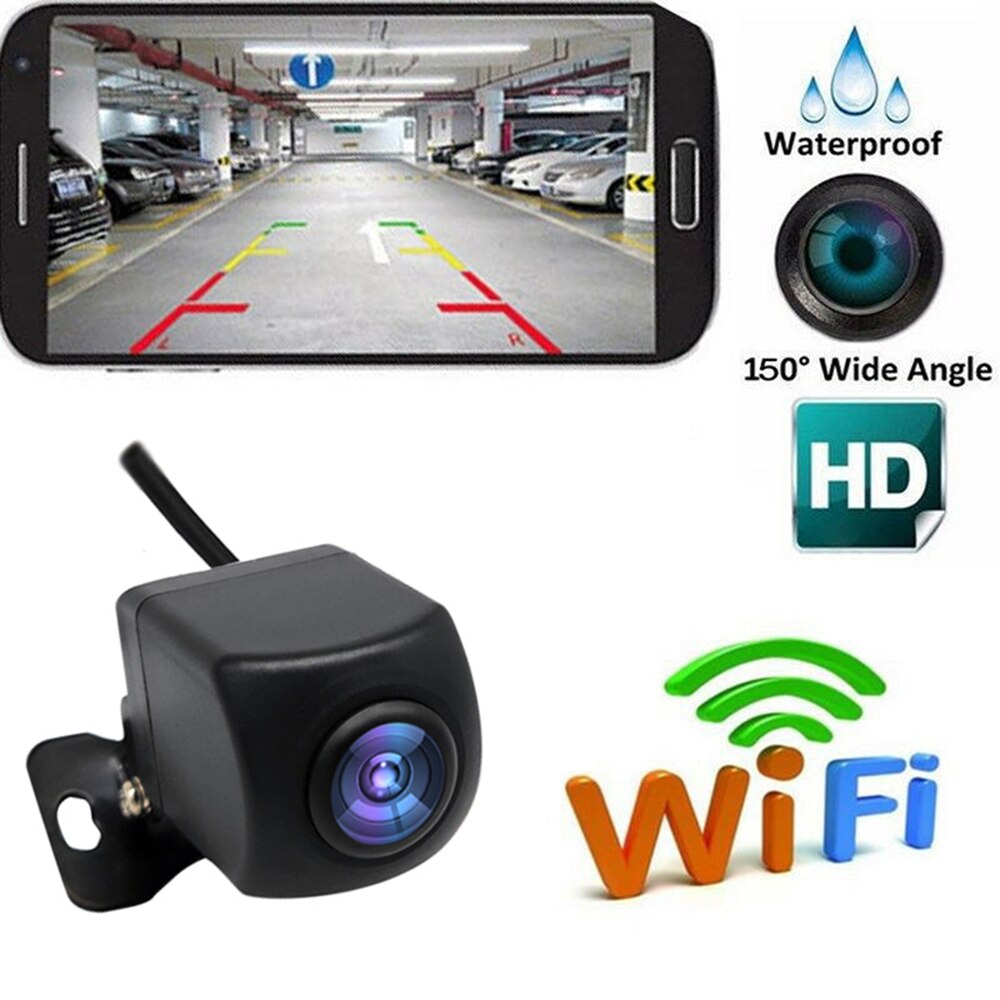Wireless Backup Camera HD WIFI Rear View Camera for Car WiFi Backup Camera with Night Vision LCD Wireless Reversing Monitor