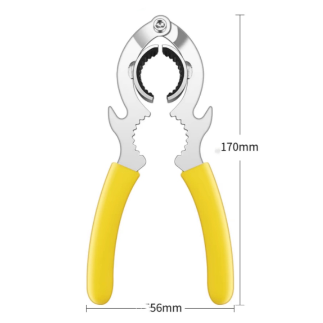 Faucet Aerator Wrench Adjustable Universal Bathroom Sink Spray Bubbler Spanner Repair Plumbing Installation: Red