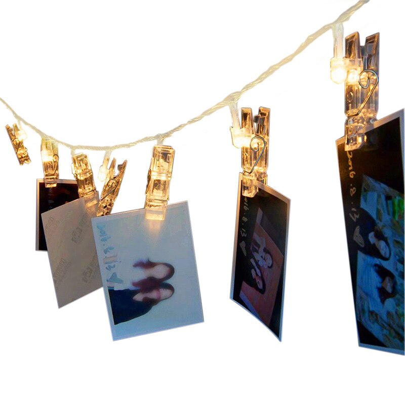 Photo Clip String Lights, Fairy String Lights with... – Grandado