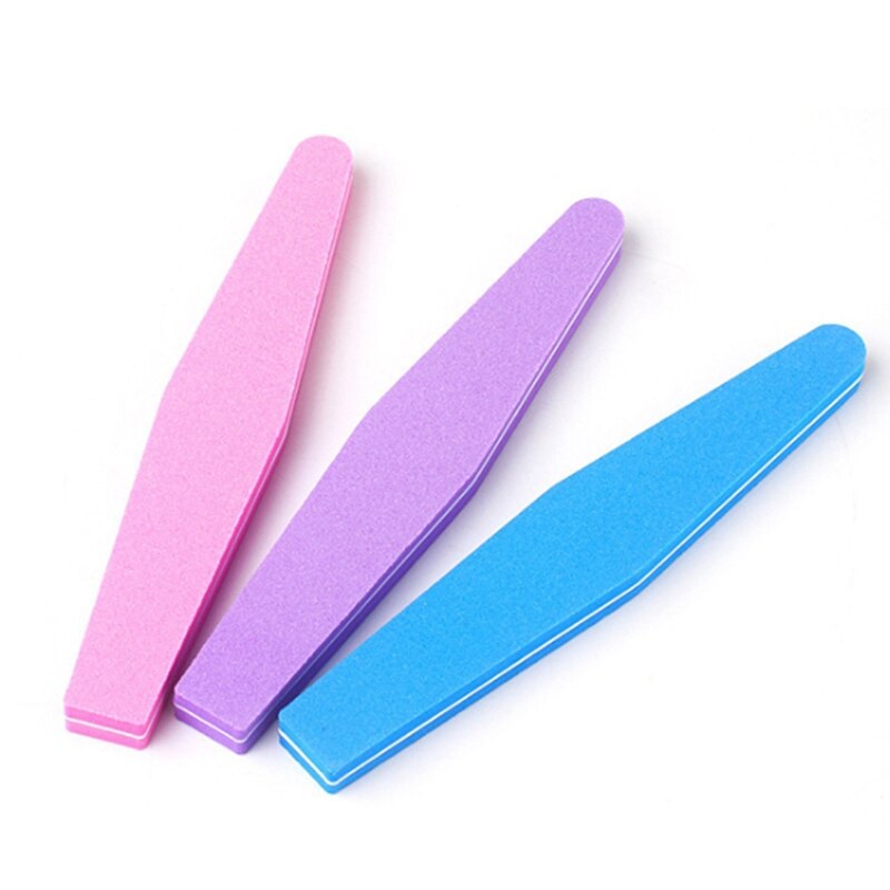 Professionele Diamant Wegwerp Sponge Nail Buffer Lima Schuurpapier Nail File Buffer Polijstmachine Blok Nailfile Gereedschap Acryl
