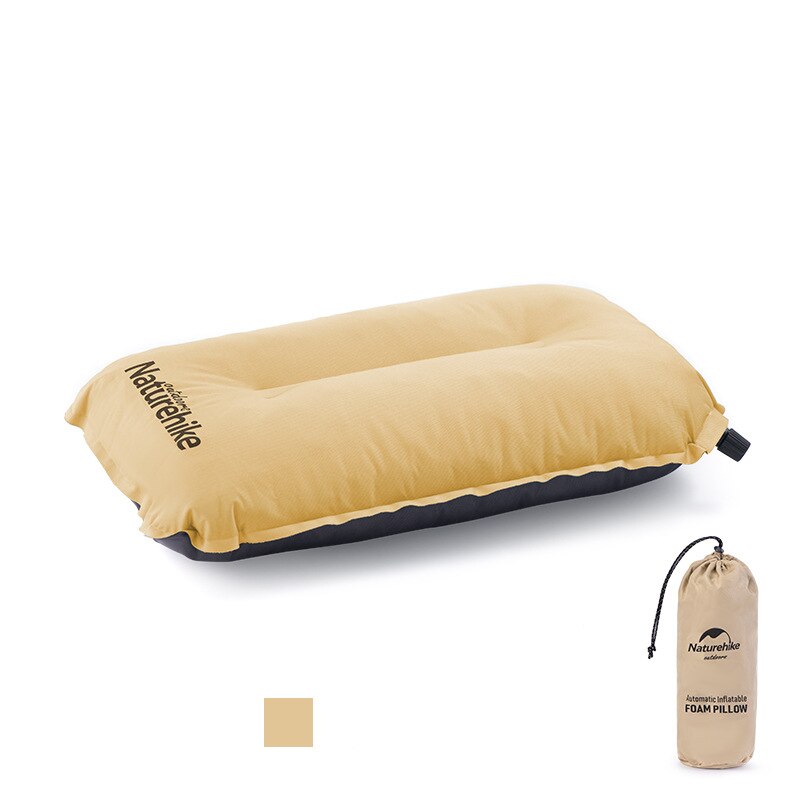 Naturehike Self Inflating Pillow Sponge Non-slip Compressed Folding Compact Automatic Inflatable Pillow Outdoor Travel Camping
