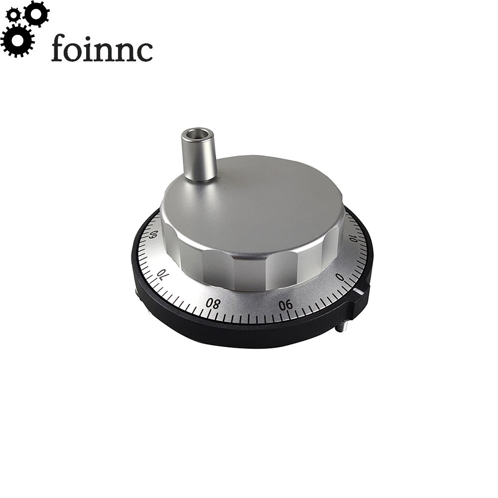 80mm CNC pulse generator handwheel 5V black white 100 pulse manual pulse generator handwheel rotary encoder electronic kit