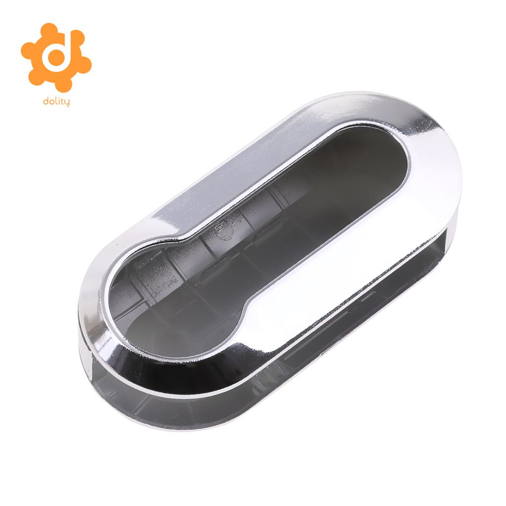 Remote Flip Key Fob Shell Case Cover Replacement for Fiat 500 No Electronic Internals