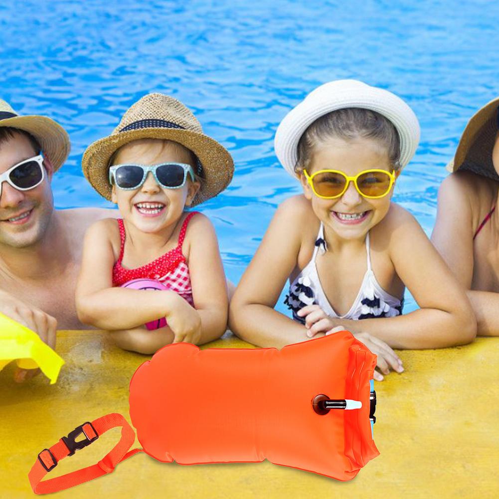 10L Zwemmen Boei Waterdichte Drijvende Opblaasbare Droge Opbergtas Outdoor Duiken Compressie Opslag Waterdichte Tas Voor Rafting Kajak