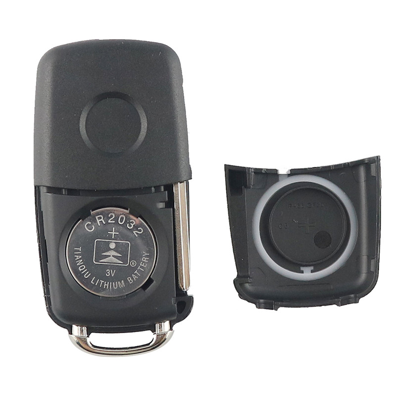 1/2/3/5 Uds 433MHz ID48 Chip Flip llave remota 5K 0837202 AD para VW Polo Sedan Golf 6 Passat B6 Volkswagen Touran Bora
