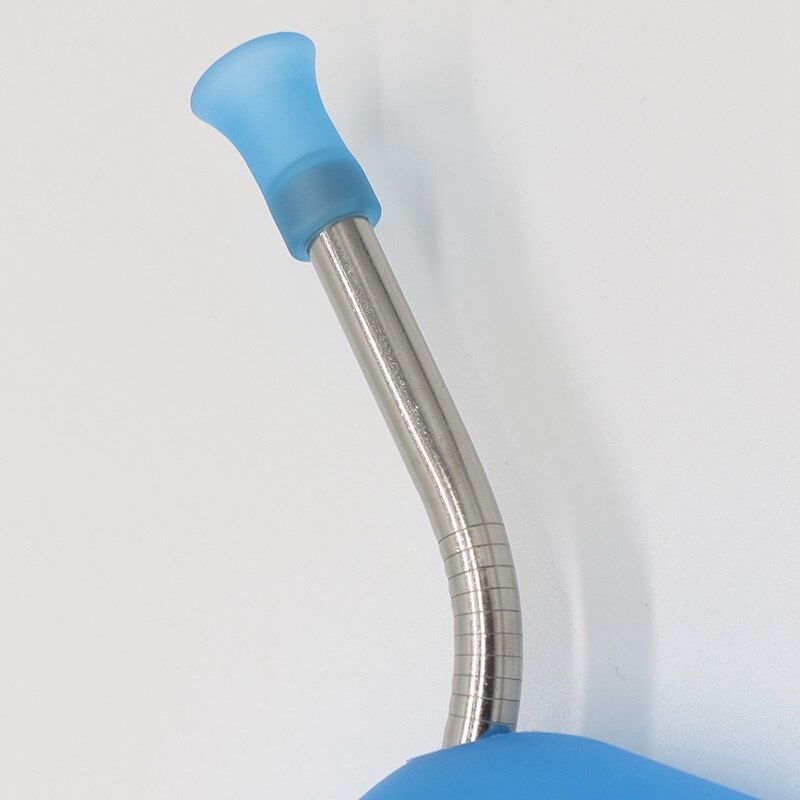 Øl snorkel, dobbelt øl snorkel, øl dispenser blå