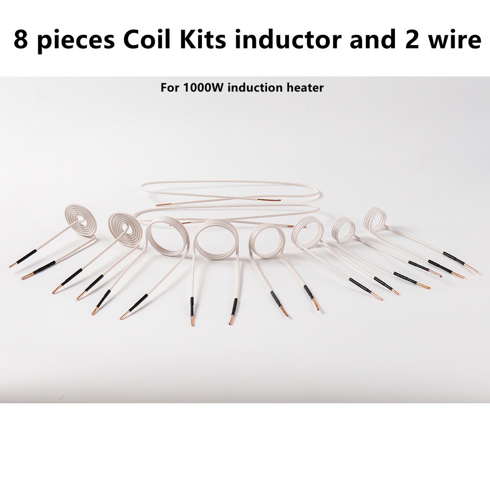 Induction Heater Inductor Coil For 1000W Mini Handheld High Frequency Flameless Coil Kits for Bolt Remover in Car Garage