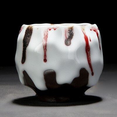 Criativo copo de chá cerâmica viagem copo mudança forno cerâmica casa teacup drinkware copos de café: B