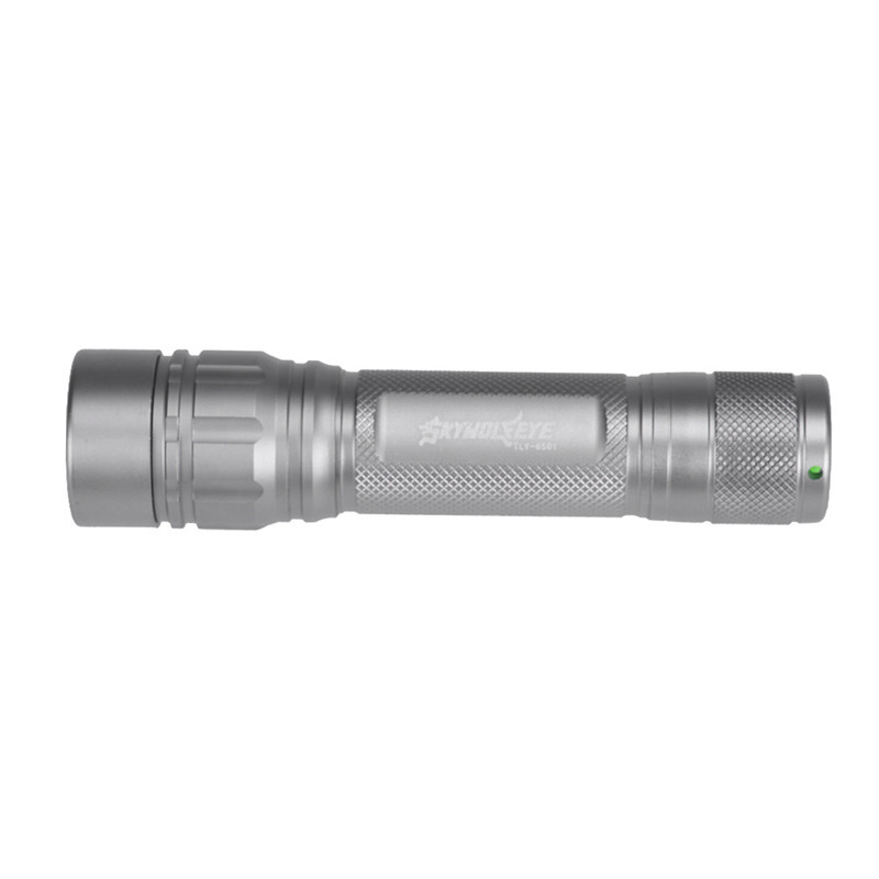 Taktische Taschenlampe – 2000 Lumen, 5 Modi, Zoombarer Fokus, Aus Aluminiumlegierung, Für Outdoor & Notfall